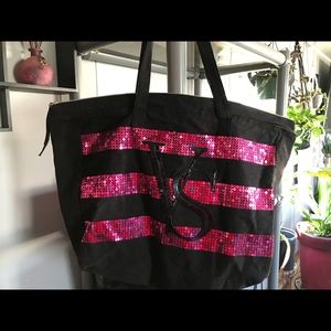 Victoria Secret sequenced large duffle type bag